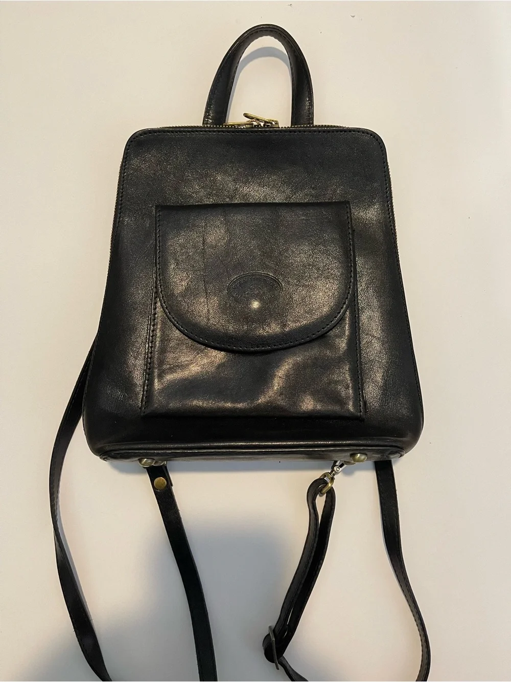 Italian Leather Crossbody/Backpack